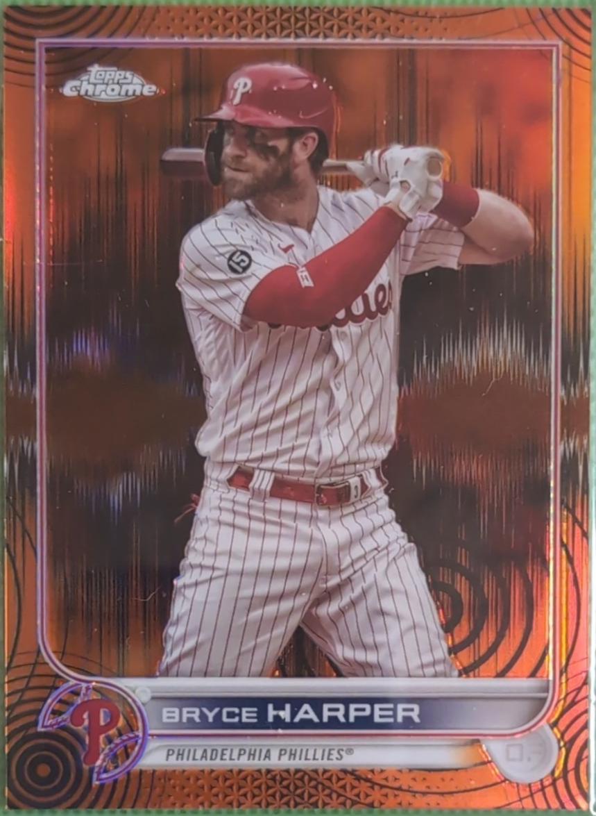 Bryce Harper [Sonic Orange Black Pulse] #220