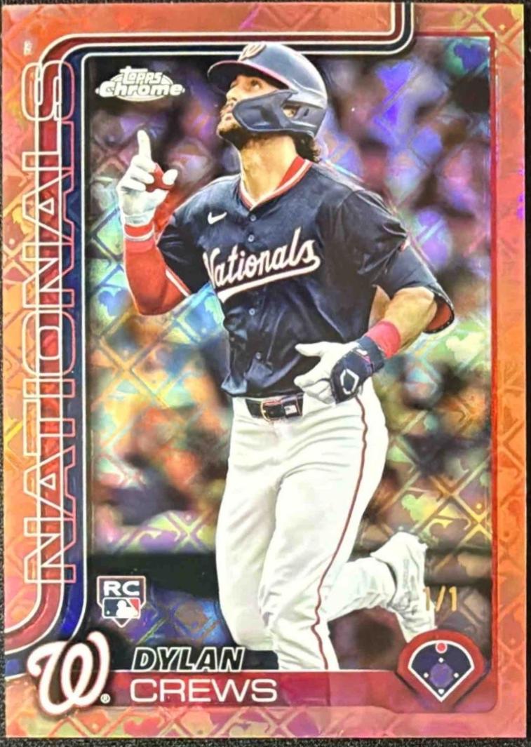 Dylan Crews [Rose Gold Refractor] #146