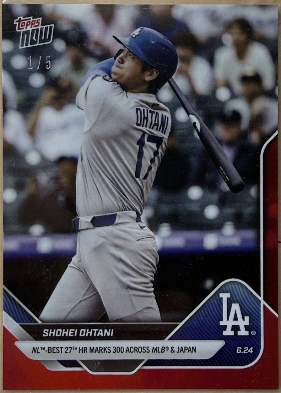 Shohei Ohtani [Red Foil] #346