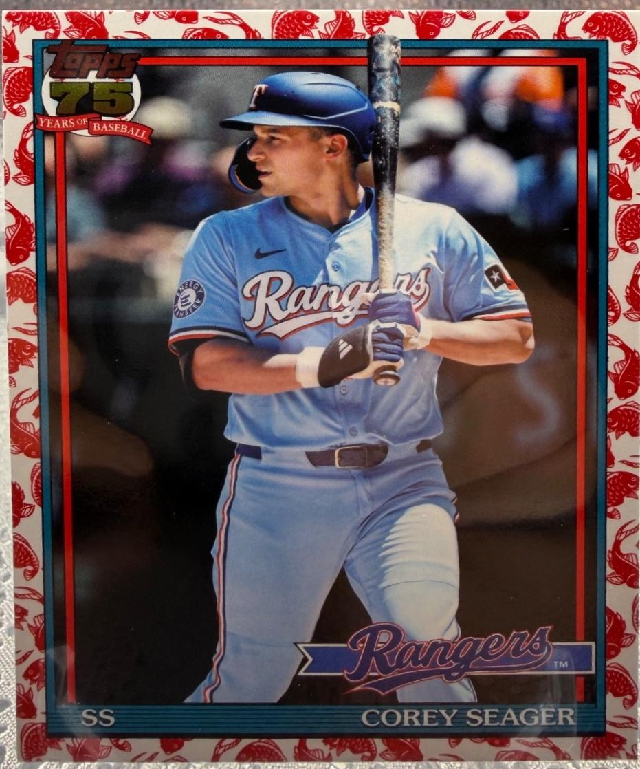 Corey Seager [Koi Fish] #T91-65