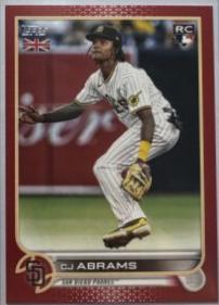 CJ Abrams [Red] #215