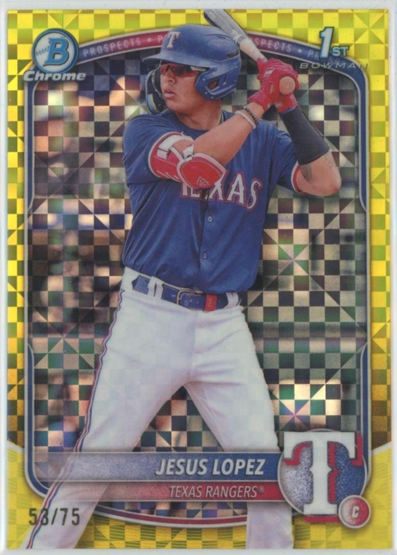 Jesus Lopez [Yellow X-Fractor] #BCP-88