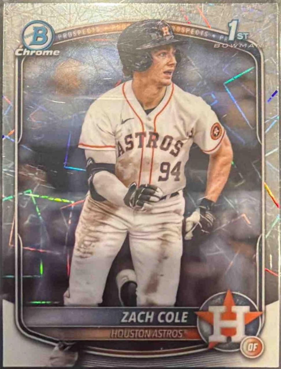 Zach Cole [Laser Refractor] #BCP-244