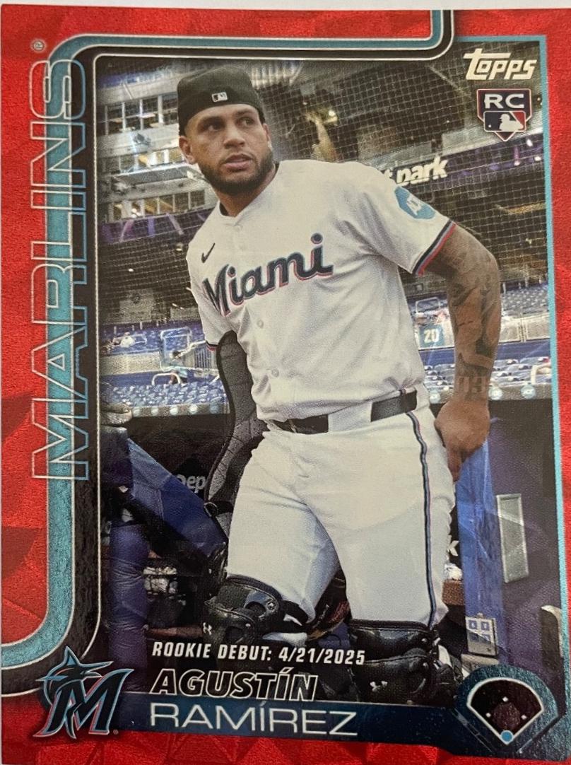 Agustin Ramirez [Red Diamante Foil] #US332
