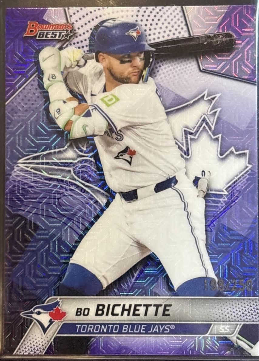 Bo Bichette [Purple Mojo Refractor] #39