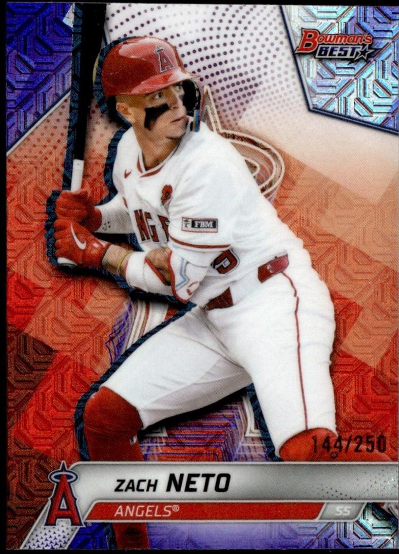 Zach Neto [Purple Mojo Refractor] #47