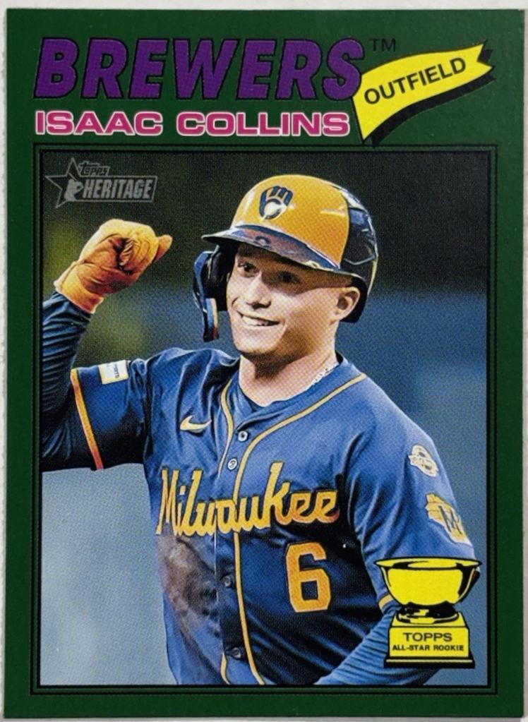 Isaac Collins [Green Bordered Chrome] #102