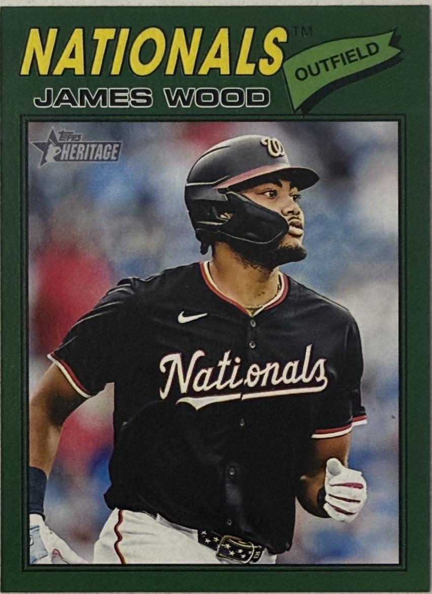 James Wood [Dark Green Bordered] #295