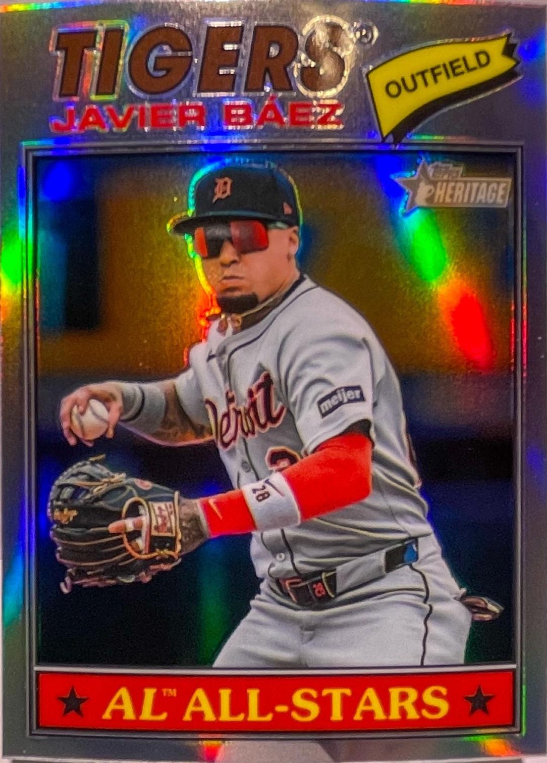 Javier Baez [Refractor Chrome] #107