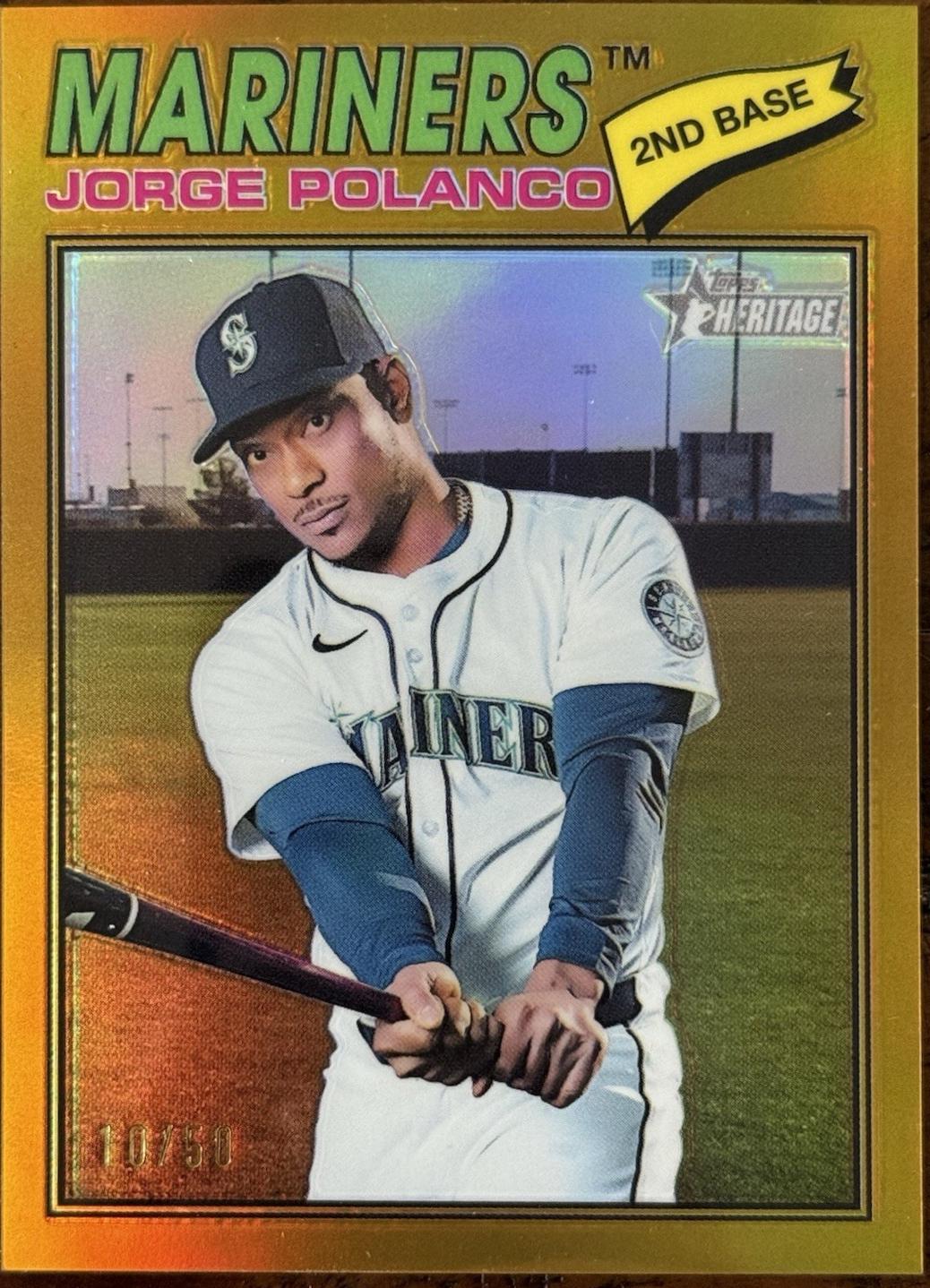 Jorge Polanco [Gold Bordered Chrome] #135