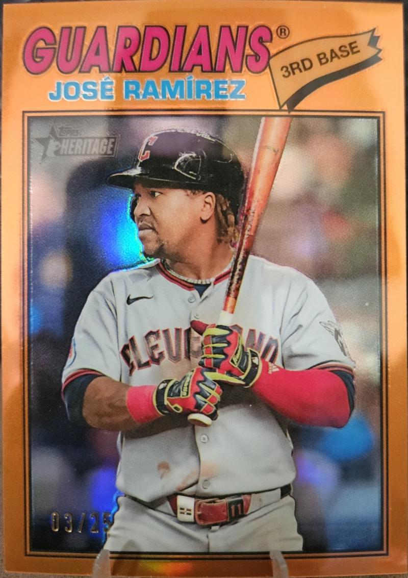 Jose Ramirez [Orange Bordered Chrome] #52