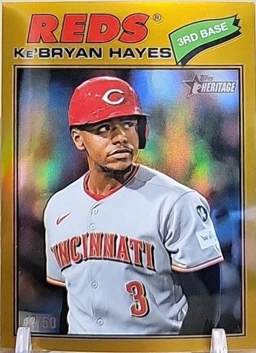 Ke'Bryan Hayes [Gold Bordered Chrome] #151
