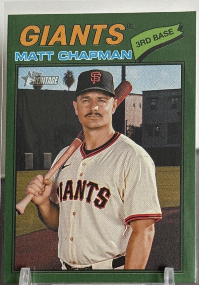 Matt Chapman [Dark Green Bordered] #114