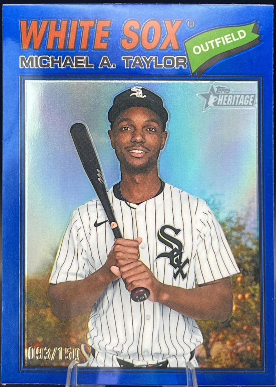 Michael A. Taylor [Blue Bordered Chrome] #45