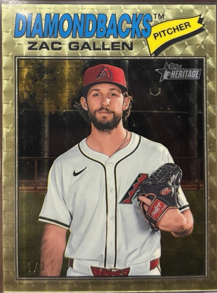 Zac Gallen [Superfractor Chrome] #254