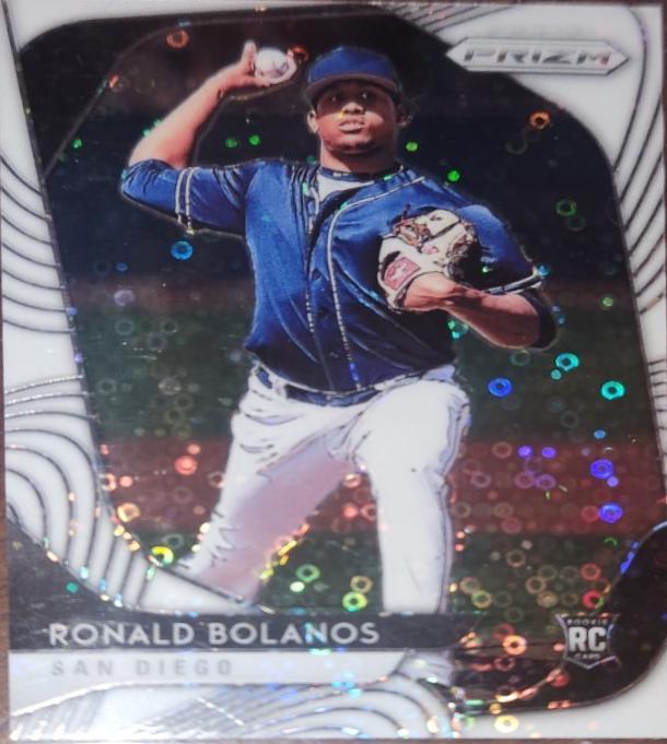 Ronald Bolanos [White Donut Circles Prizm] #106