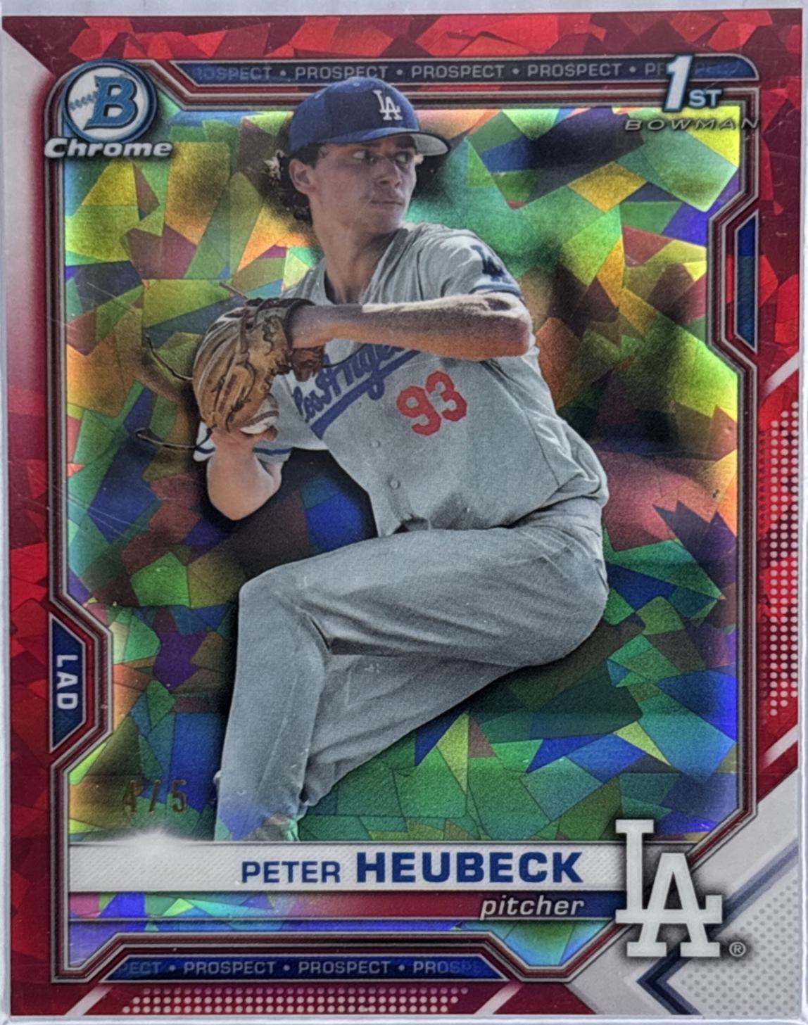 Peter Heubeck [Red Refractor] #BDC-146