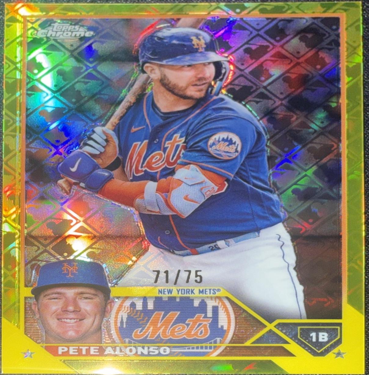 Pete Alonso [Yellow Logofractor] #75