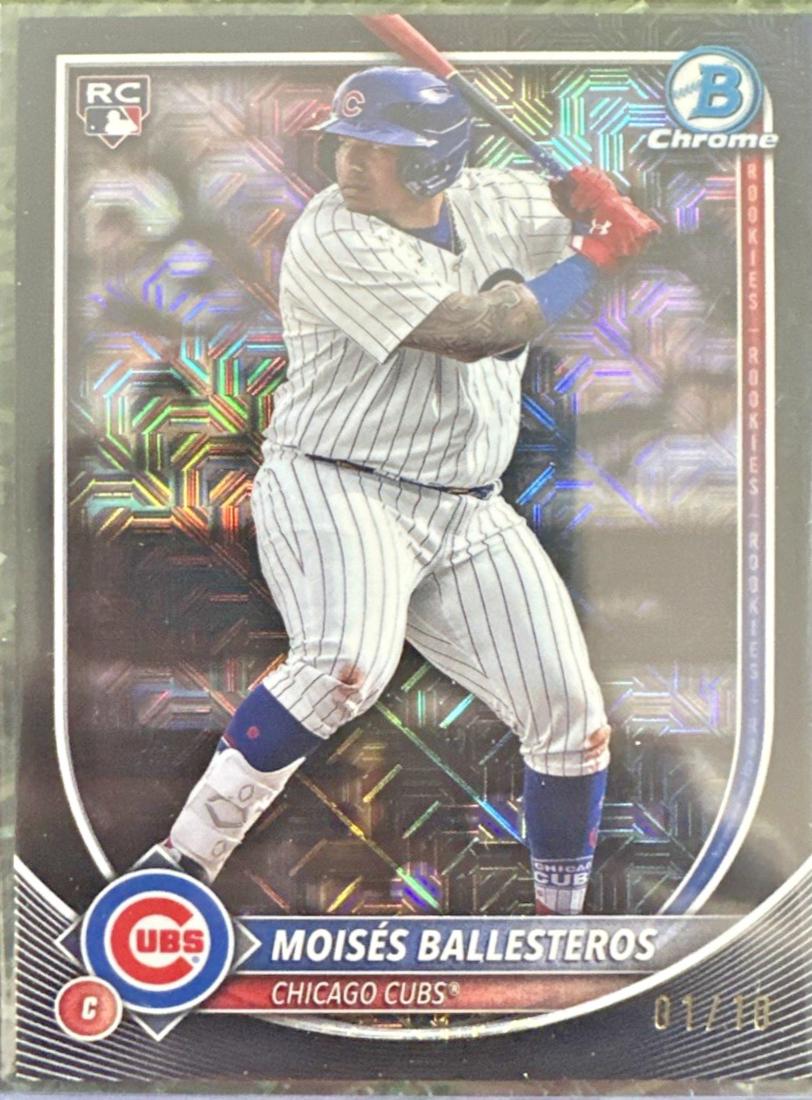 Moises Ballesteros [Black Mojo Refractor] #42