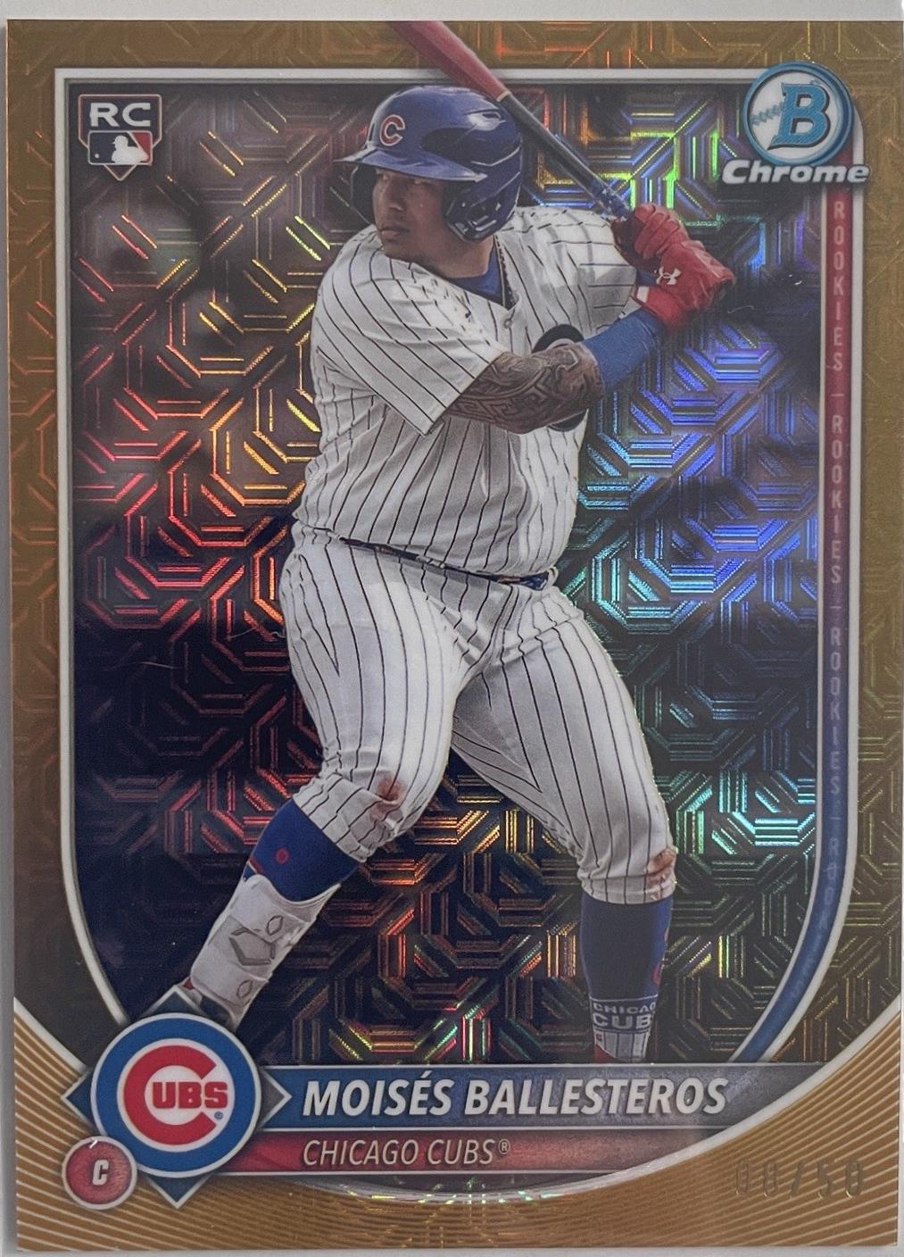 Moises Ballesteros [Gold Mojo Refractor] #42