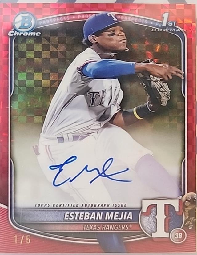 Esteban Mejia [Red Mojo Refractor] #CPA-EM