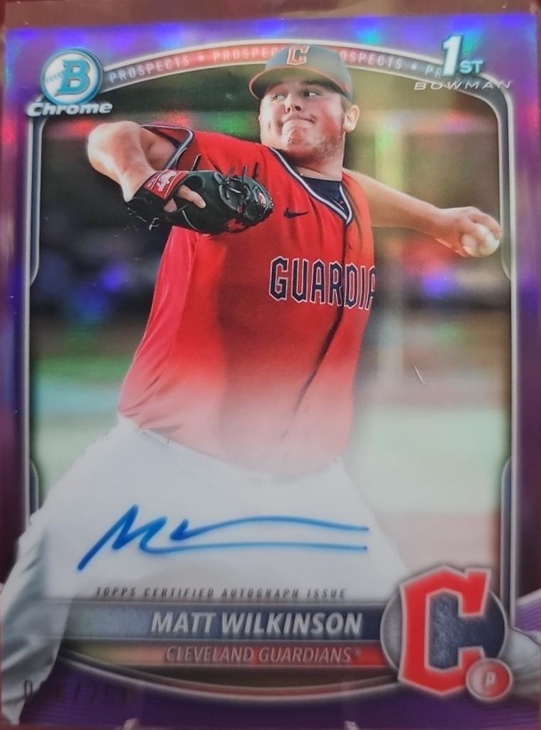Matt Wilkinson [Purple Mojo Refractor] #CPA-MW
