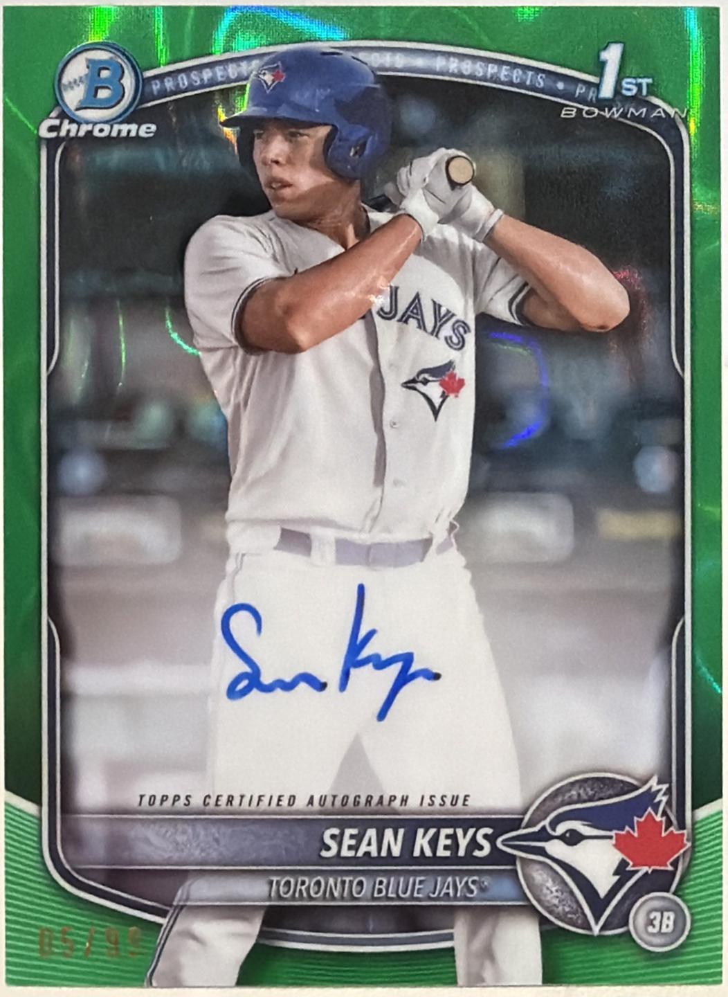 Sean Keys [Green Mojo Refractor] #CPA-SK