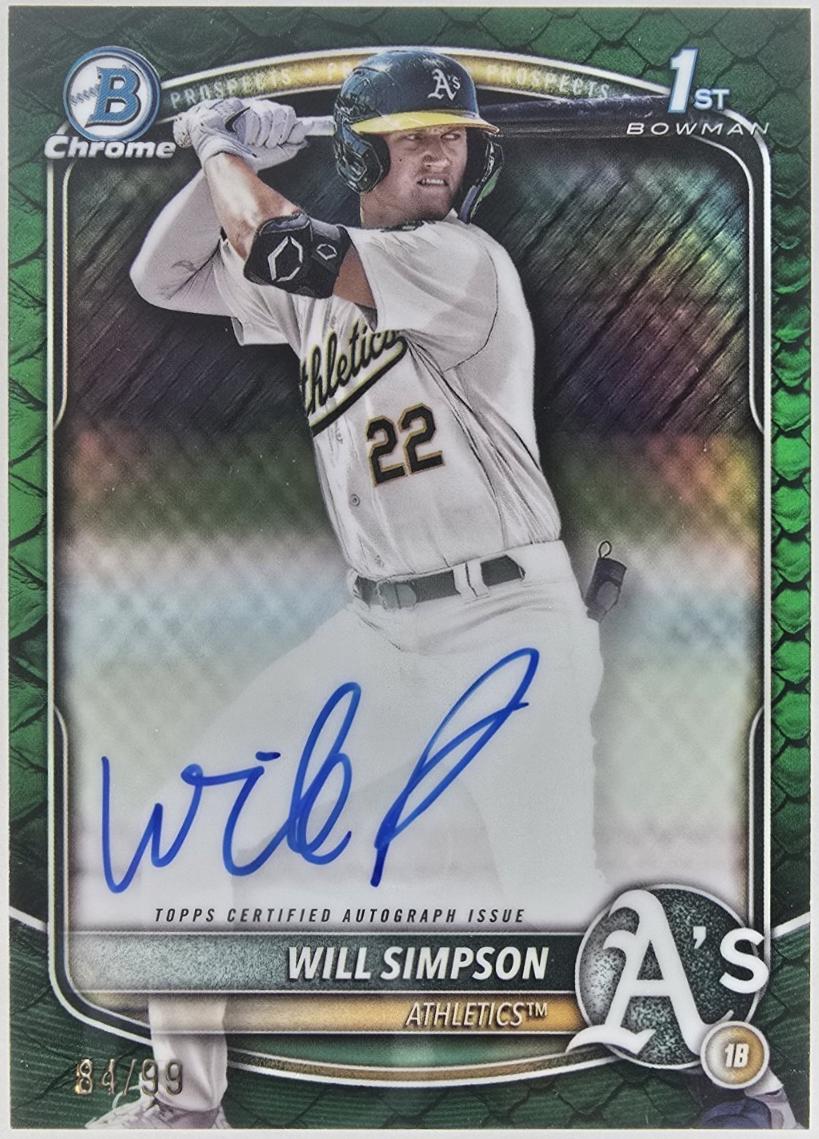 Will Simpson [Reptilian Green] #CPA-WSI