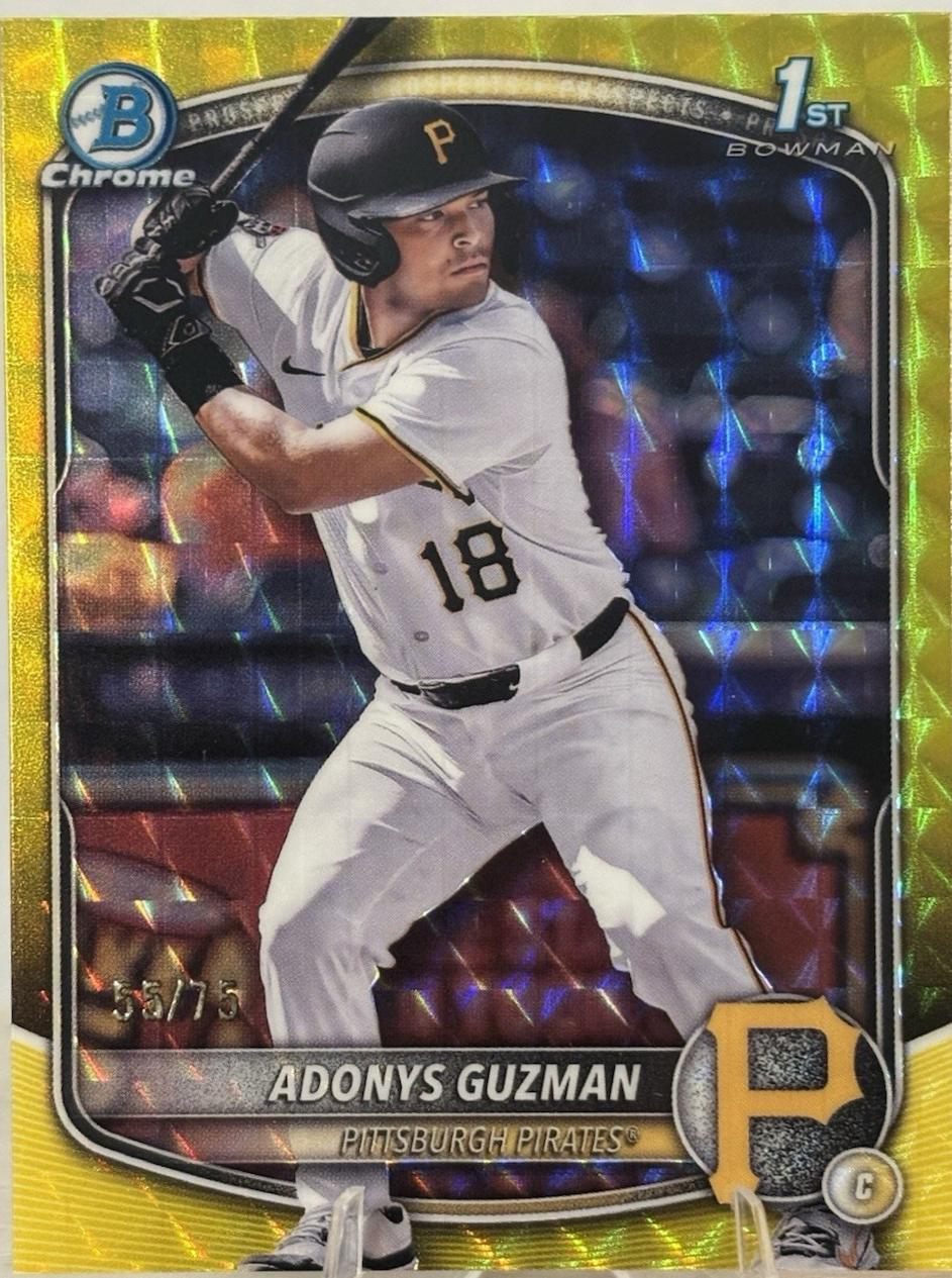 Adonys Guzman [Yellow Geometric] #BDC-126