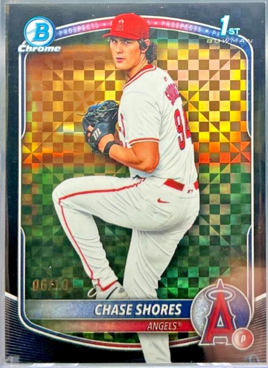 Chase Shores [Black Refractor] #BDC-142