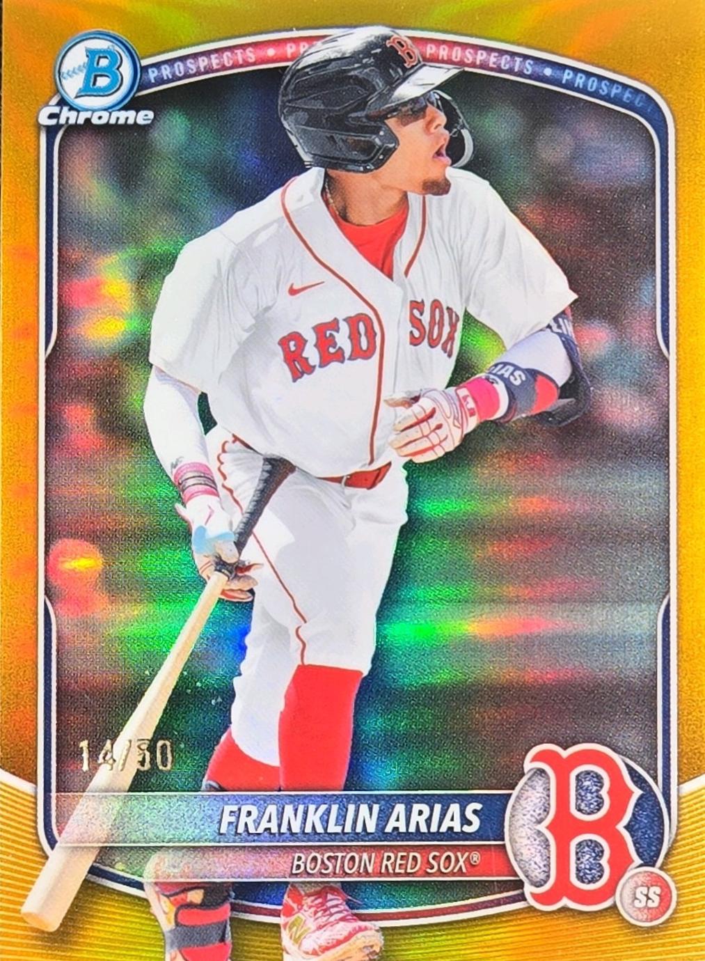 Franklin Arias [Gold Refractor] #BDC-13