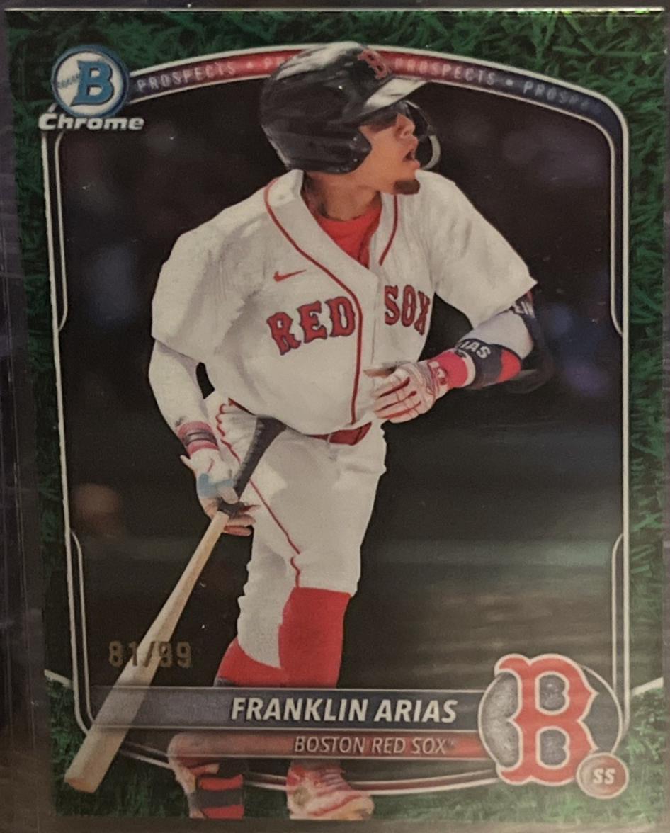 Franklin Arias [Green Grass Refractor] #BDC-13