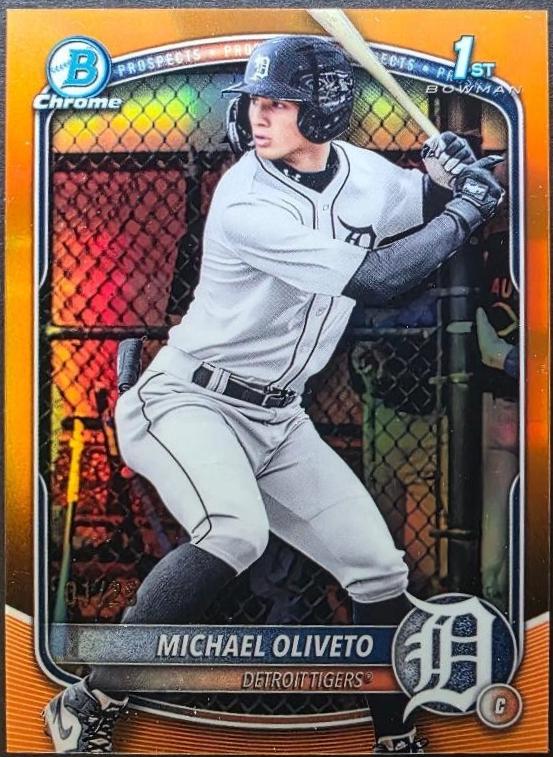 Michael Oliveto [Orange Geometric] #BDC-156