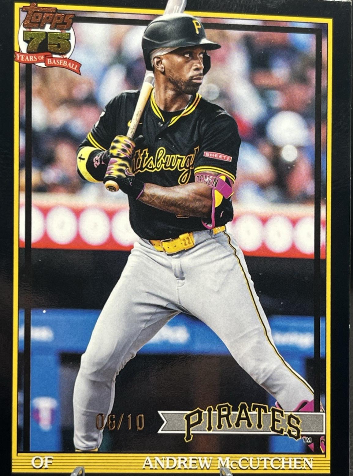 Andrew McCutchen [Black] #T91-40
