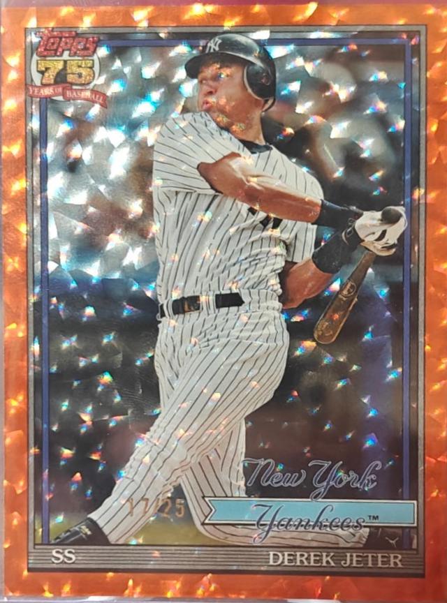 Derek Jeter [Orange] #T91-30