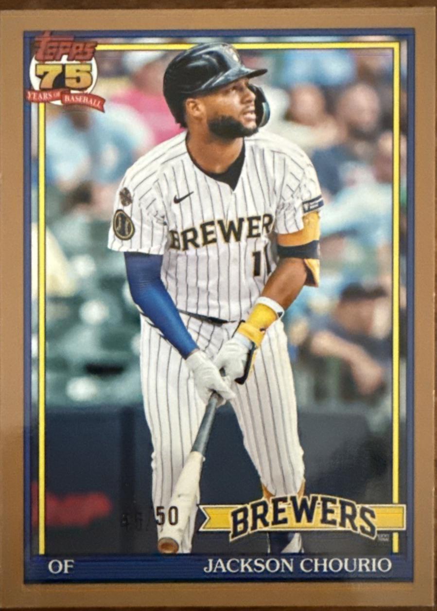 Jackson Chourio [Gold] #T91-18
