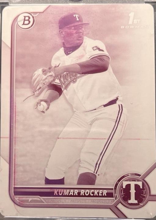 Kumar Rocker [Printing Plate] #BD-164