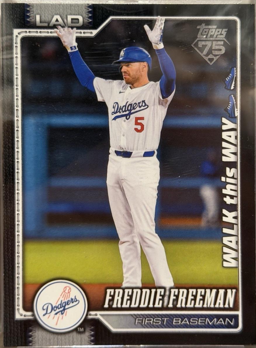 Freddie Freeman [Black Walk This Way] #252