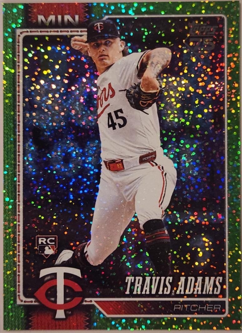 Travis Adams [Lime Green Confetti] #149