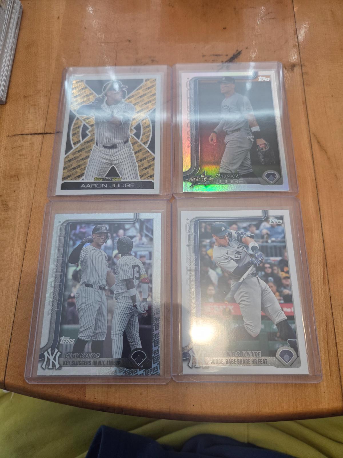 Aaron Judge / Jazz Chisholm Jr. [Topps Logo Foil] #US85