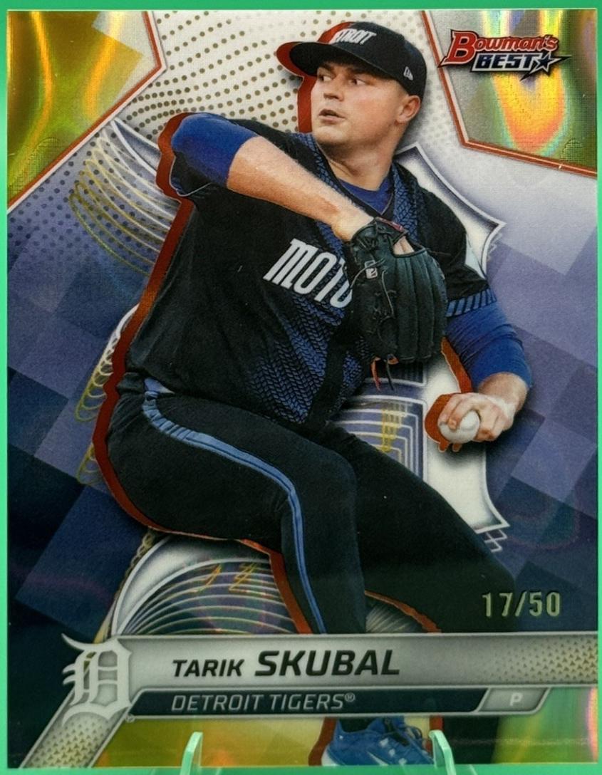 Tarik Skubal [Gold Refractor] #12