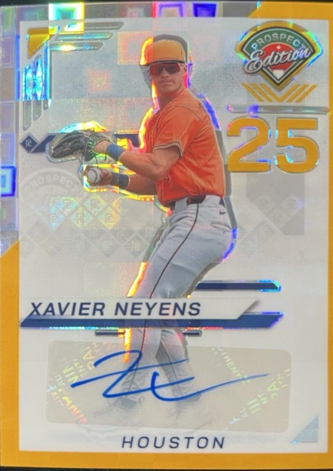 Xavier Neyens [Gold Pandora Holo Ticket Signature] #1