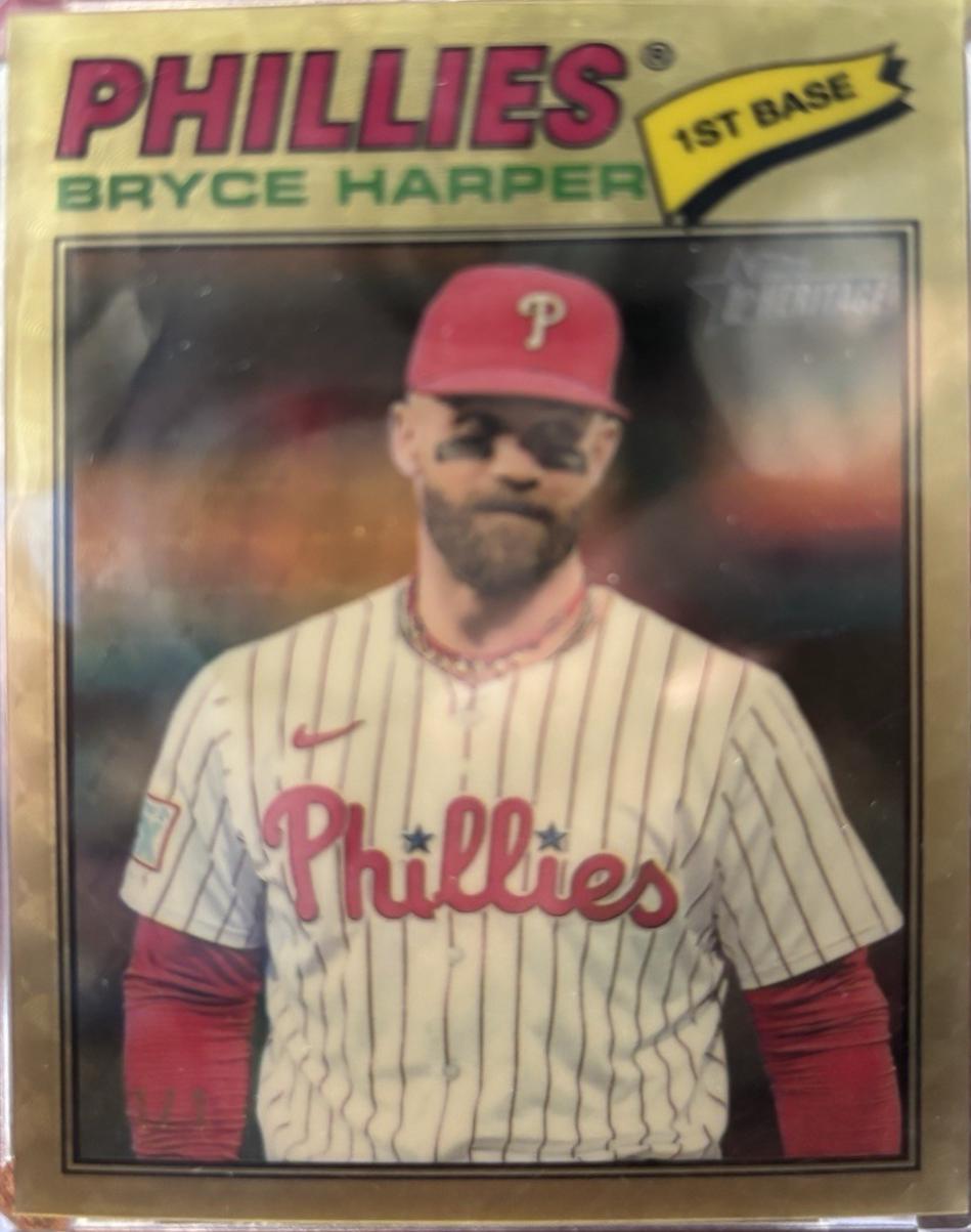 Bryce Harper [Superfractor Chrome] #72