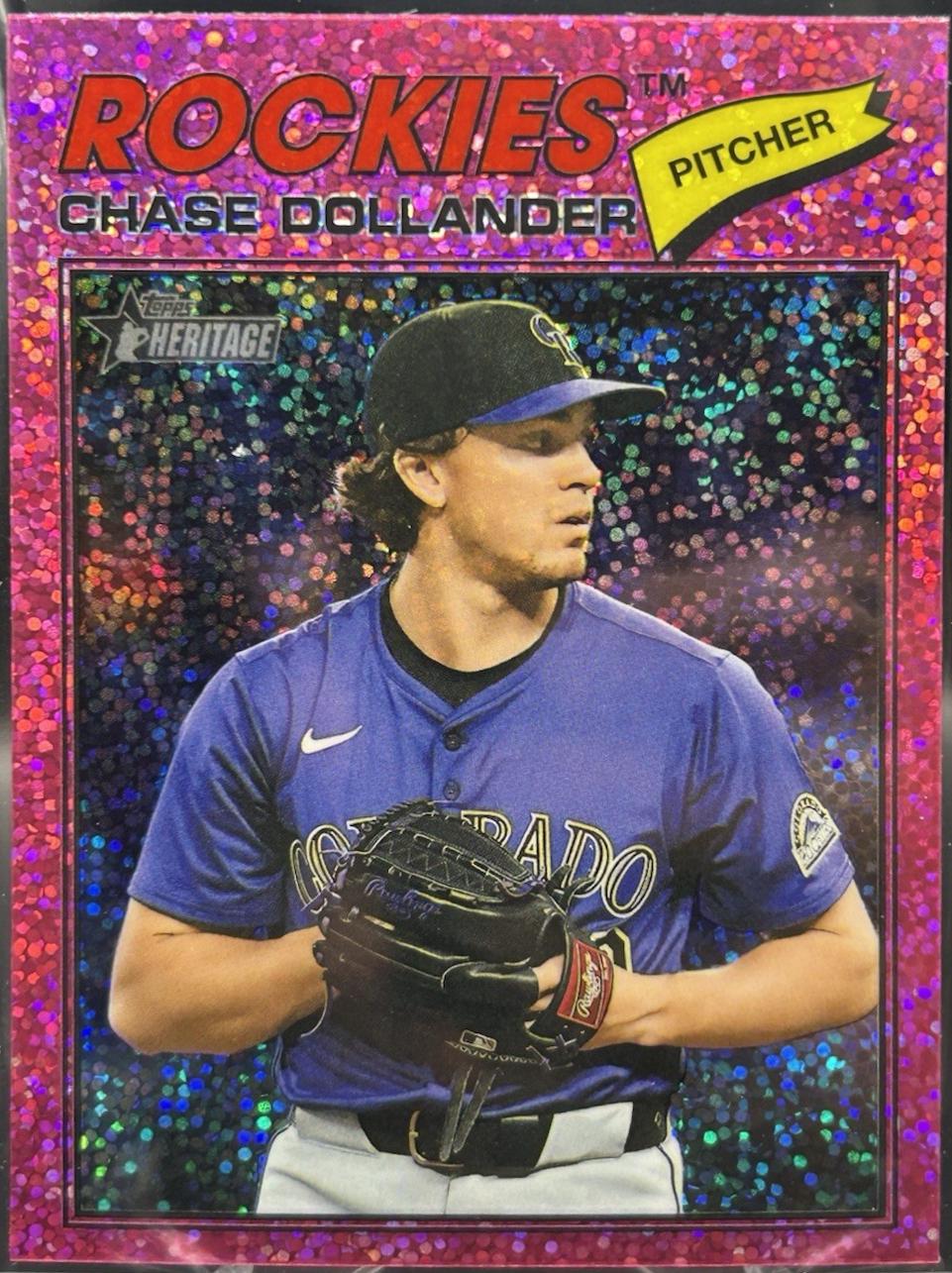 Chase Dollander [Pink Sparkle Chrome] #91