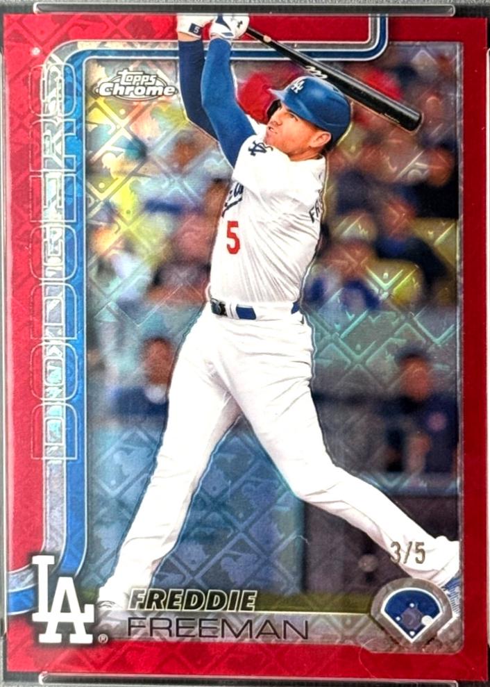 Freddie Freeman [Red Refractor] #23