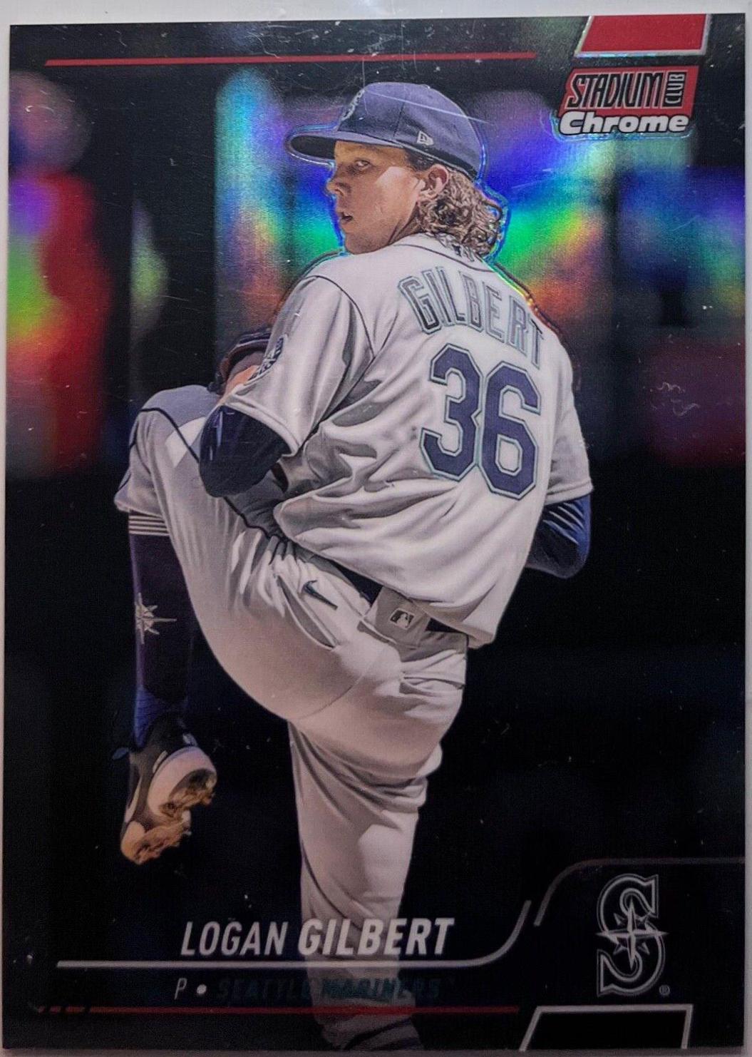 Logan Gilbert [Red Refractor] #365