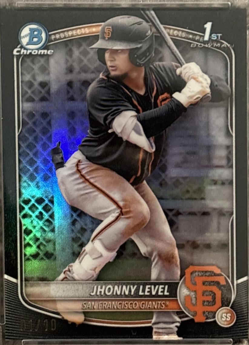 Jhonny Level [Black Refractor] #BCP-147