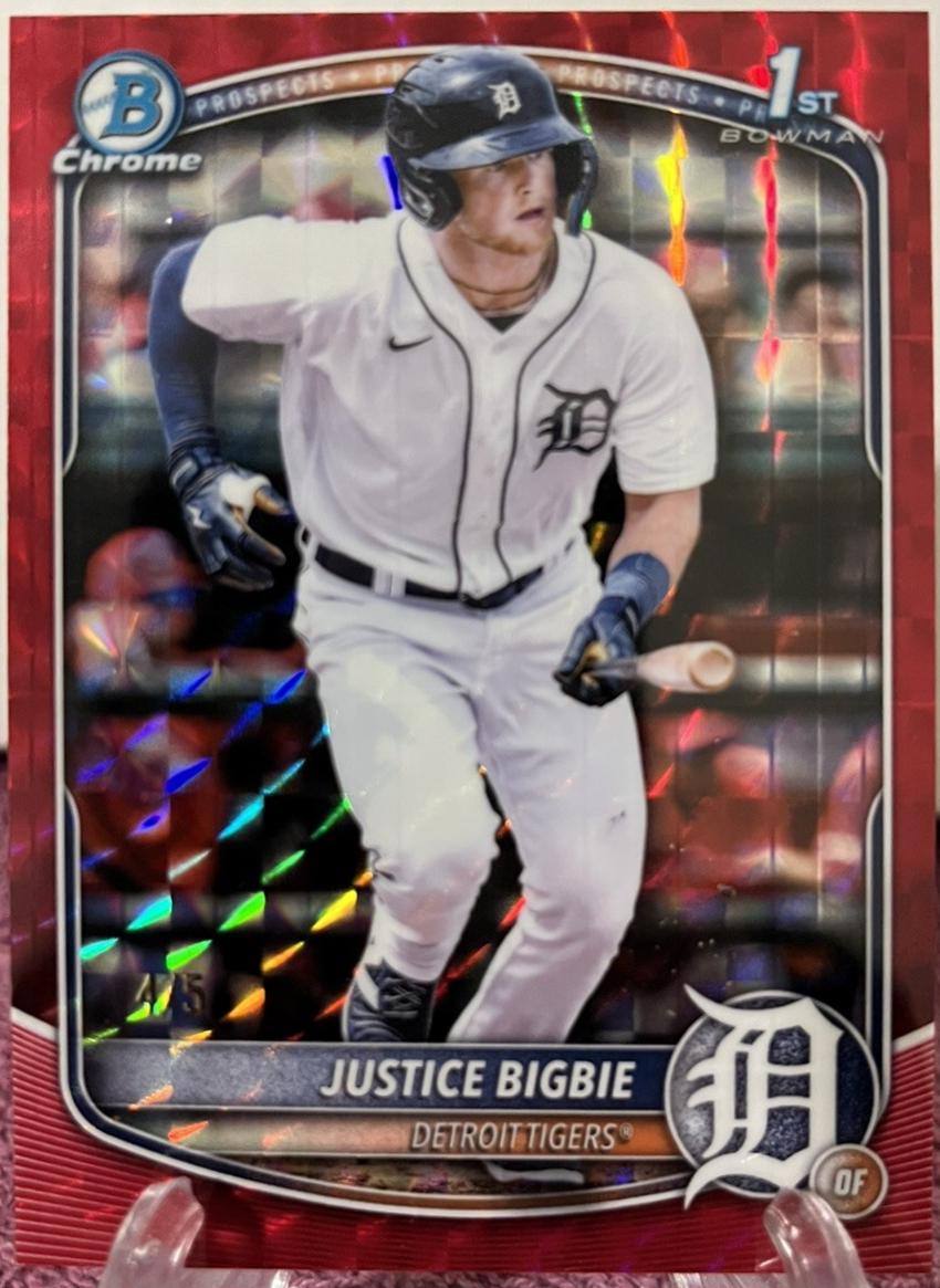 Justice Bigbie [Red Geometric] #BCP-215