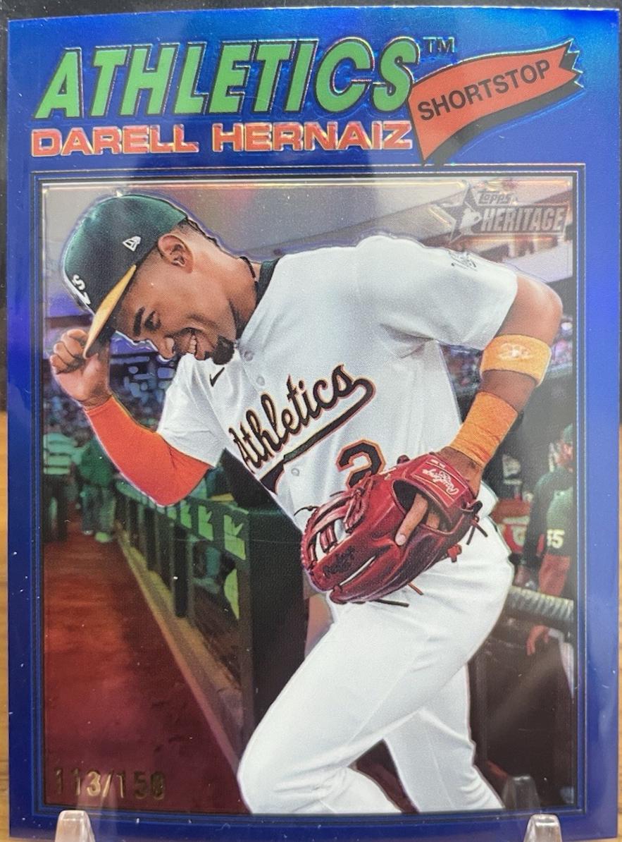 Darell Hernaiz [Blue Bordered Chrome] #66