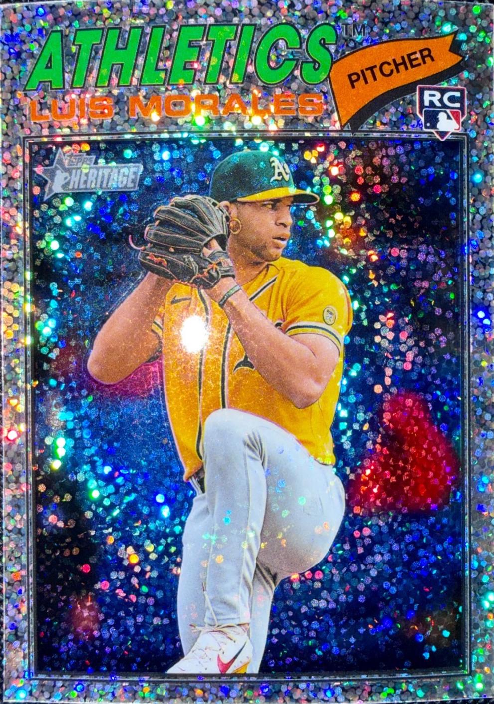 Luis Morales [Silver Sparkle Chrome] #67